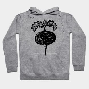 Beet black Hoodie